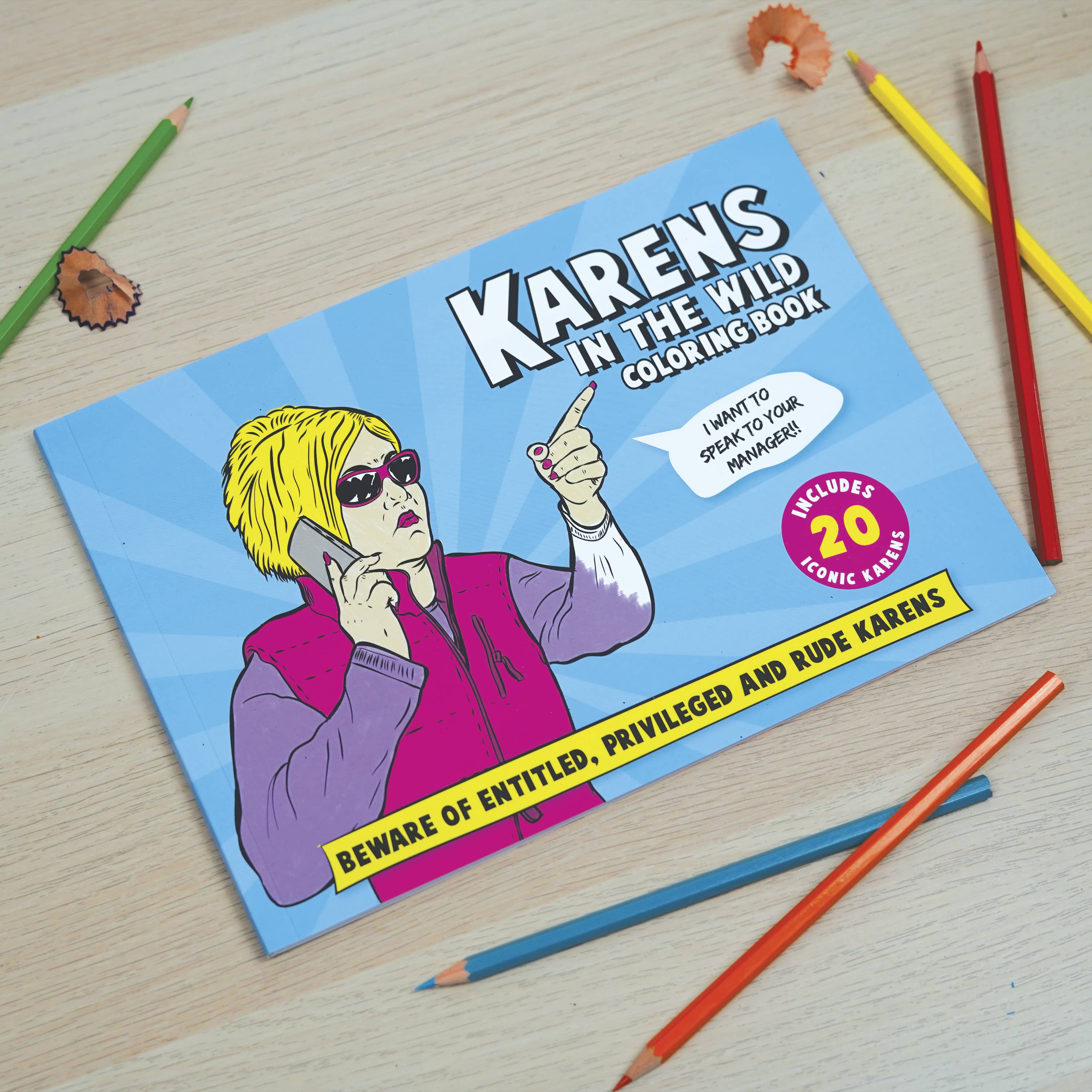 Livre de coloriage Karens dans la nature